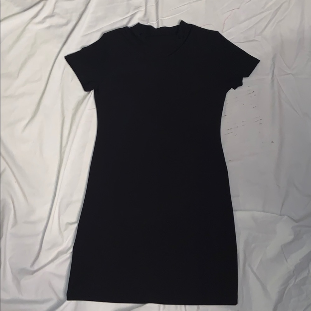 A black dress